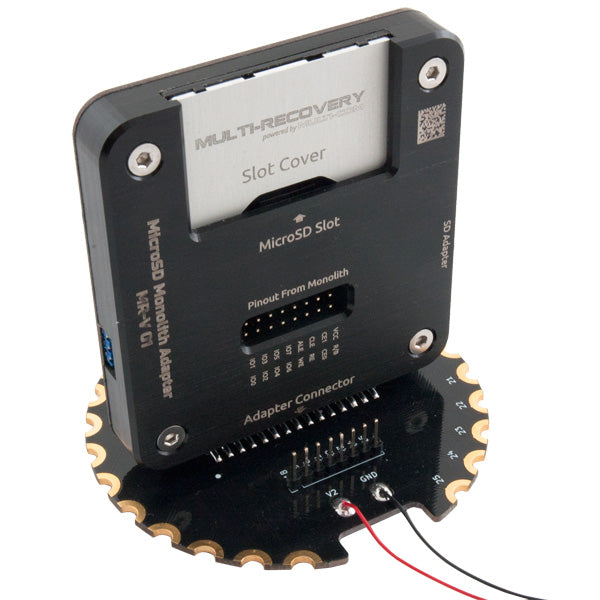 4 Piece Set - Set of MR-V (Vias) monolithic adapters for microSD cards Adapter FoneFunShop