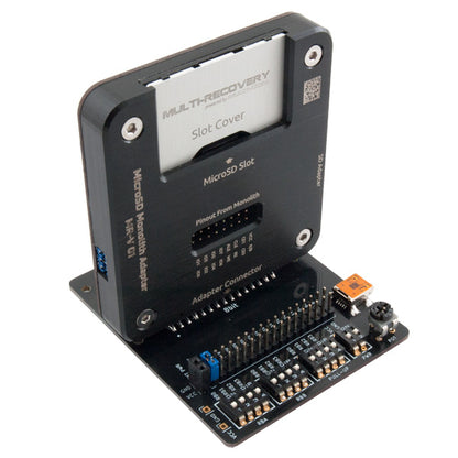 4 Piece Set - Set of MR-V (Vias) monolithic adapters for microSD cards Adapter FoneFunShop