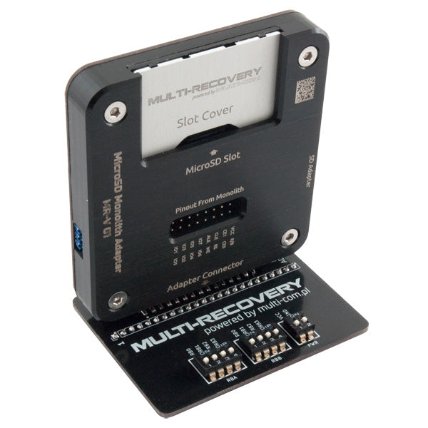 4 Piece Set - Set of MR-V (Vias) monolithic adapters for microSD cards Adapter FoneFunShop