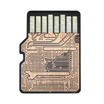 4 Piece Set - Set of MR-V (Vias) monolithic adapters for microSD cards Adapter FoneFunShop