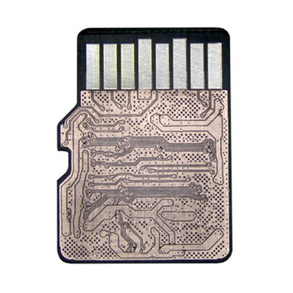 4 Piece Set - Set of MR-V (Vias) monolithic adapters for microSD cards Adapter FoneFunShop