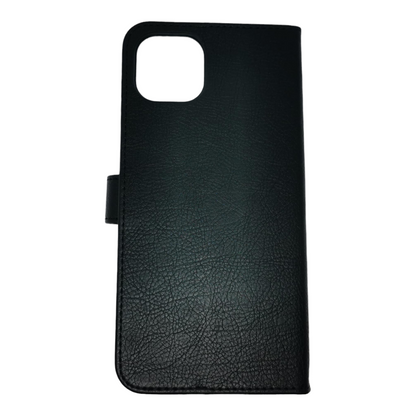 Case For Samsung Note 20 Ultra Luxury PU Leather Flip Wallet Black Case Cover FoneFunShop