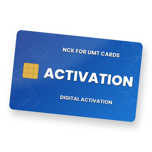 NCK Activation For UMT Cards digital activation card