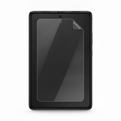 Clear hydrogel film fitted on Samsung Galaxy Z Fold 6 inner folding screen