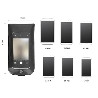 50 PCs Anti Camera Privacy Pouch for Weddings, Events, Schools, Shows | Allow Calls/Texts | Reusable | Fits 6.9" Phones (11x21cm) FoneFunShop