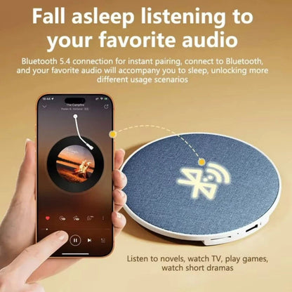 Under Pillow Speaker Ultra Thin for Sleeping Portable Bluetooth Bone Conduction Speaker FoneFunShop