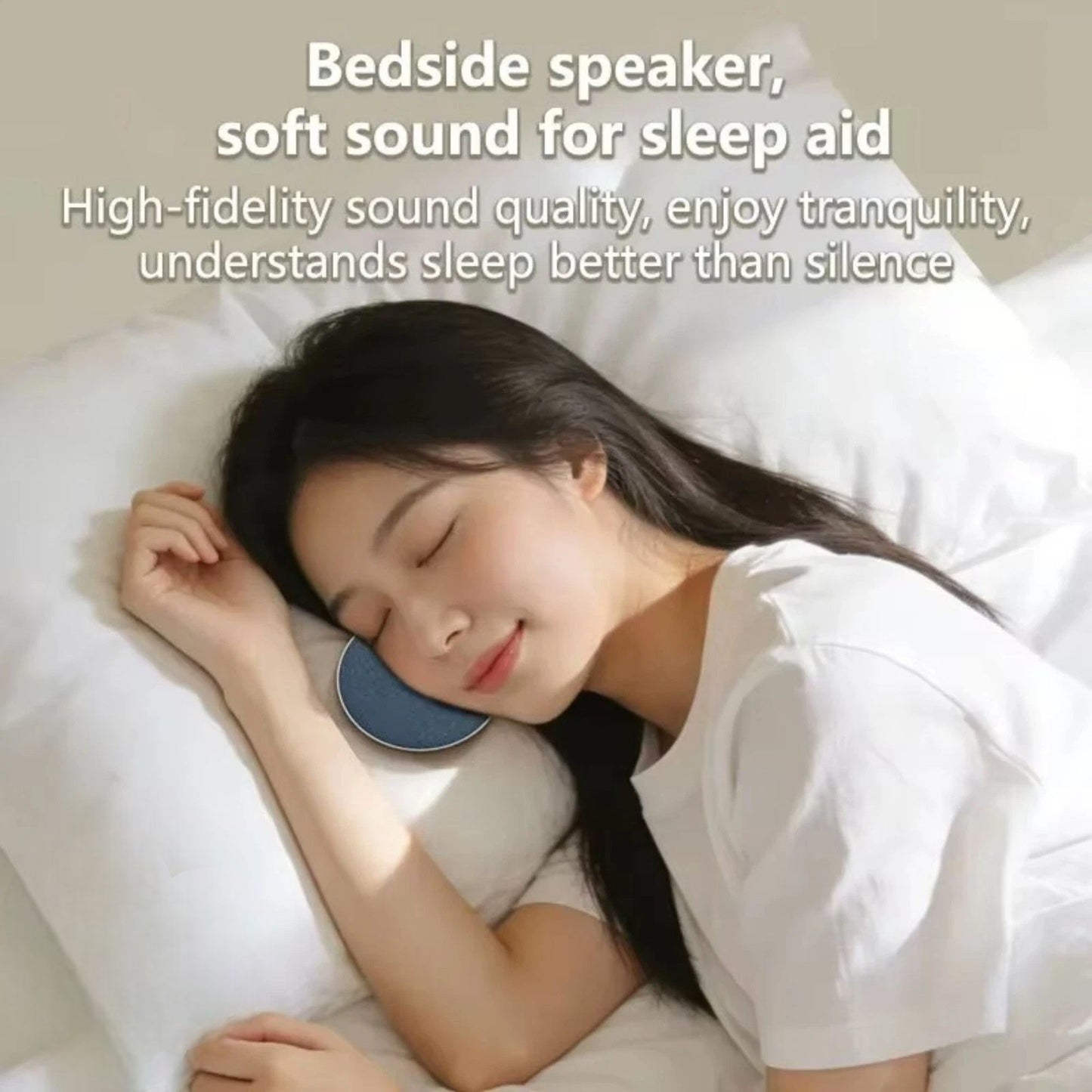 Under Pillow Speaker Ultra Thin for Sleeping Portable Bluetooth Bone Conduction Speaker FoneFunShop
