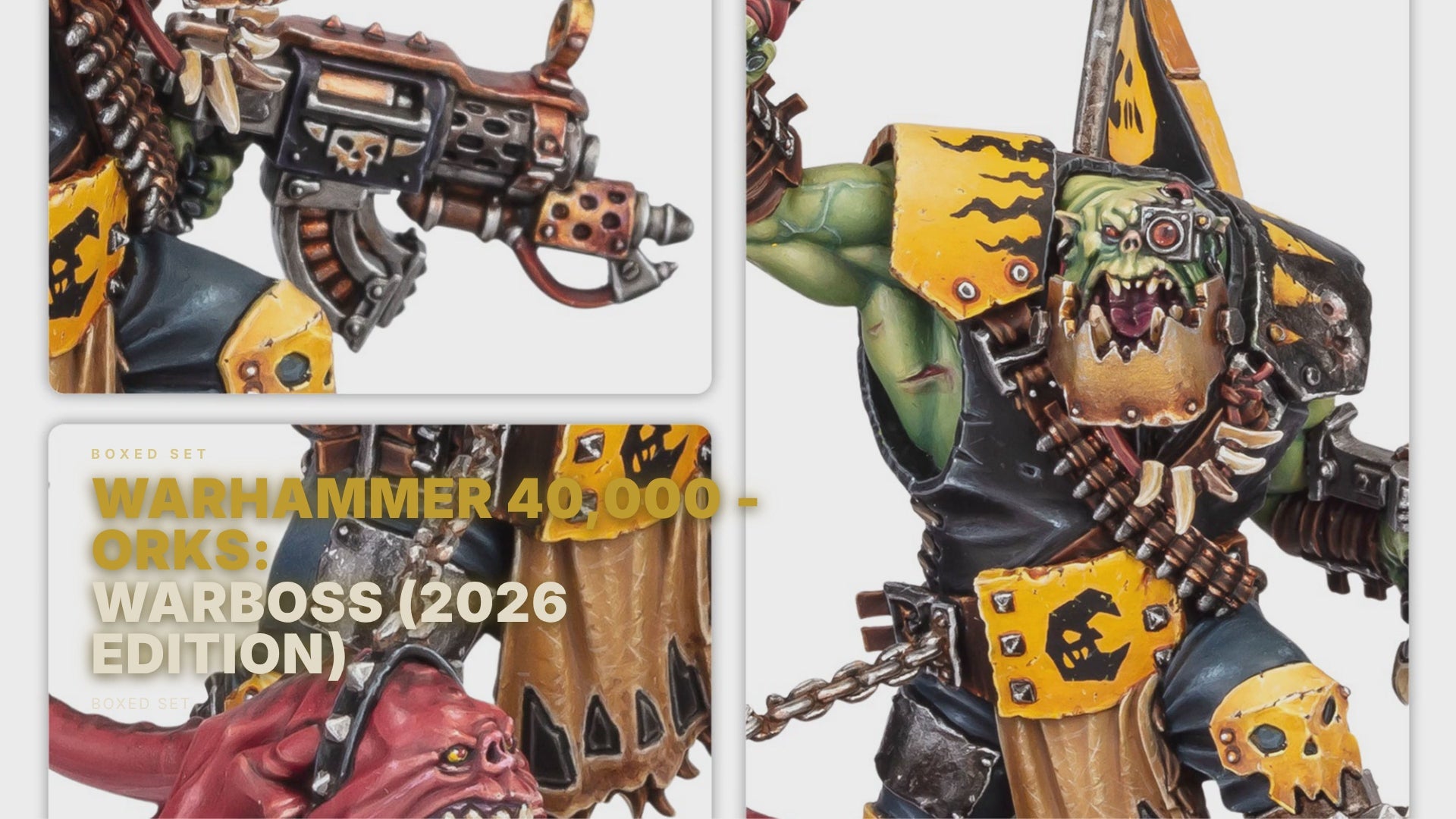 Warhammer 40,000 - Orks: Warboss (2026 Edition) (50-84) Boxed Set FoneFunShop