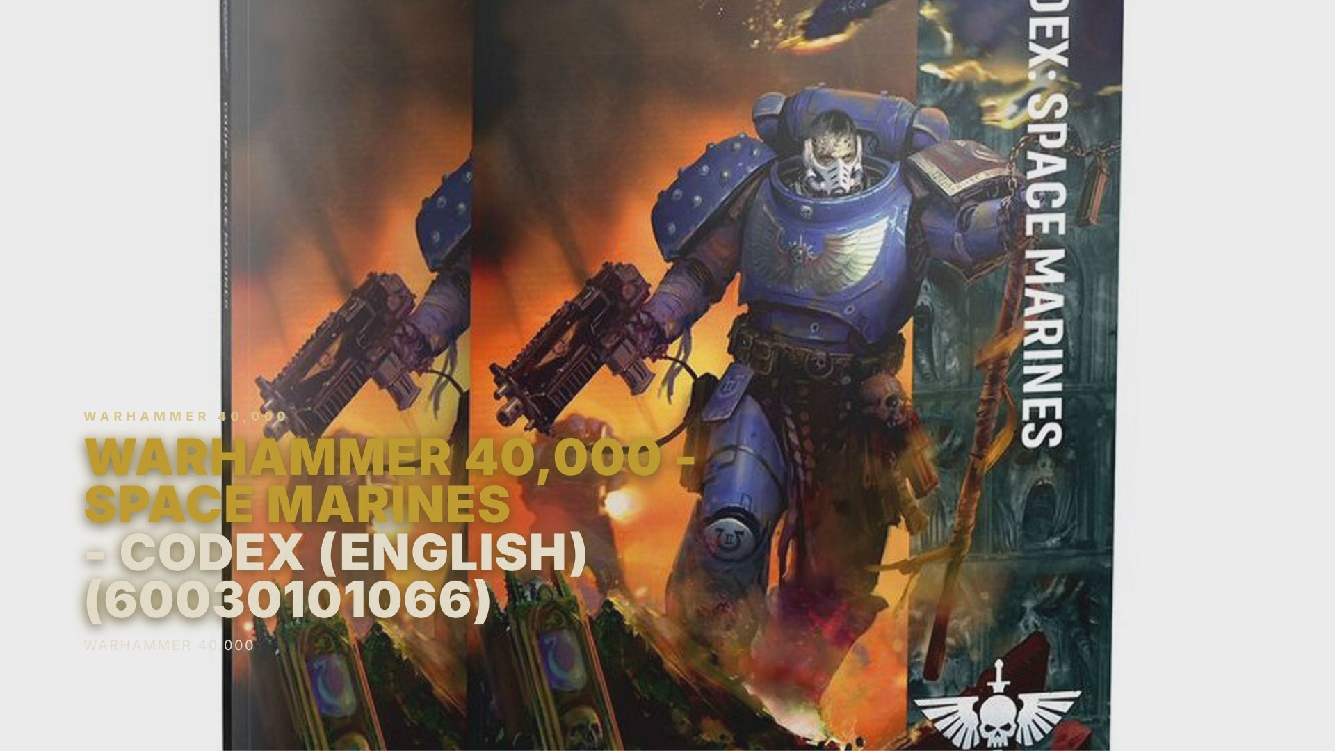 Warhammer 40,000 - Space Marines - Codex (English) (60030101066) Warhammer 40,000 FoneFunShop