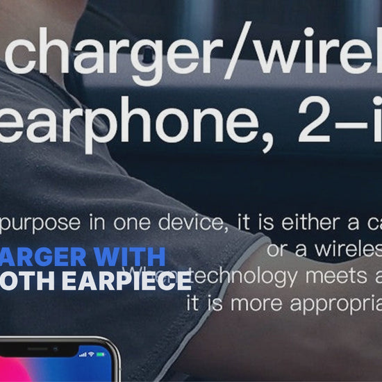Car Charger With Bluetooth Earpiece TOTU Earpiece FoneFunShop