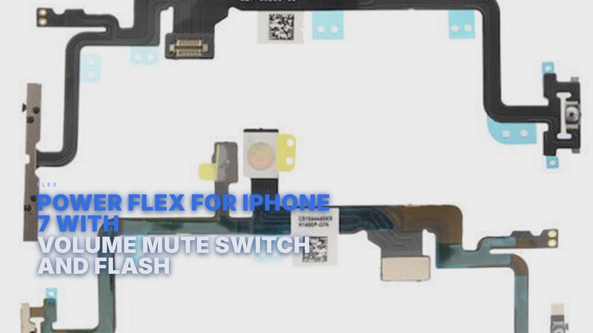 Power Flex For iPhone 7 with Volume Mute Switch and Flash Flex FoneFunShop