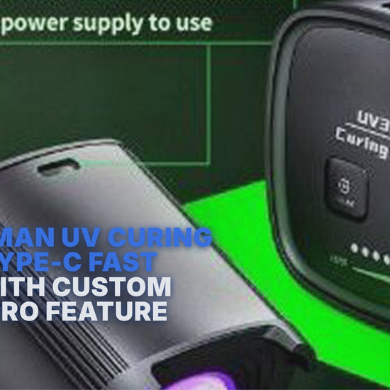 Repairman UV Curing Lamp Type-C Fast Cure with Custom Timer Pro Feature UV Curing Lamp FoneFunShop