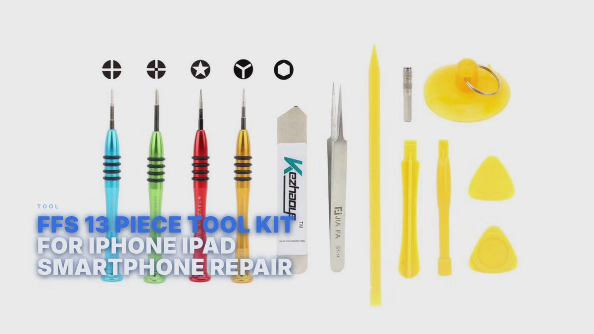 FFS 13 Piece Tool Kit For iPhone iPad Smartphone Repair Tool FoneFunShop