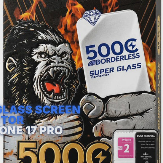Super Glass Screen Protector For iPhone 17 Pro Screen Protector FoneFunShop