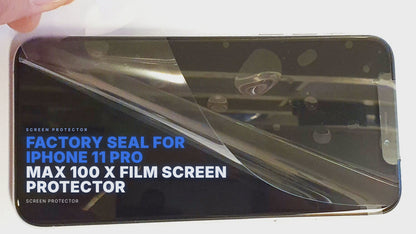 Factory Seal For iPhone 11 Pro Max 100 x Film Screen Protector Screen Protector FoneFunShop