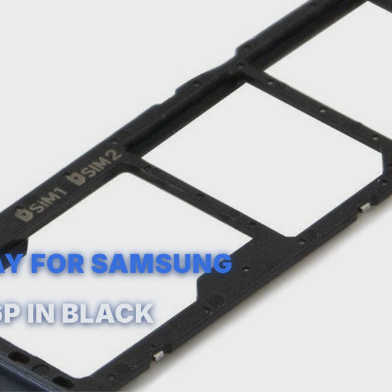 Sim Tray For Samsung A14 5G A146P in Black Sim Tray FoneFunShop
