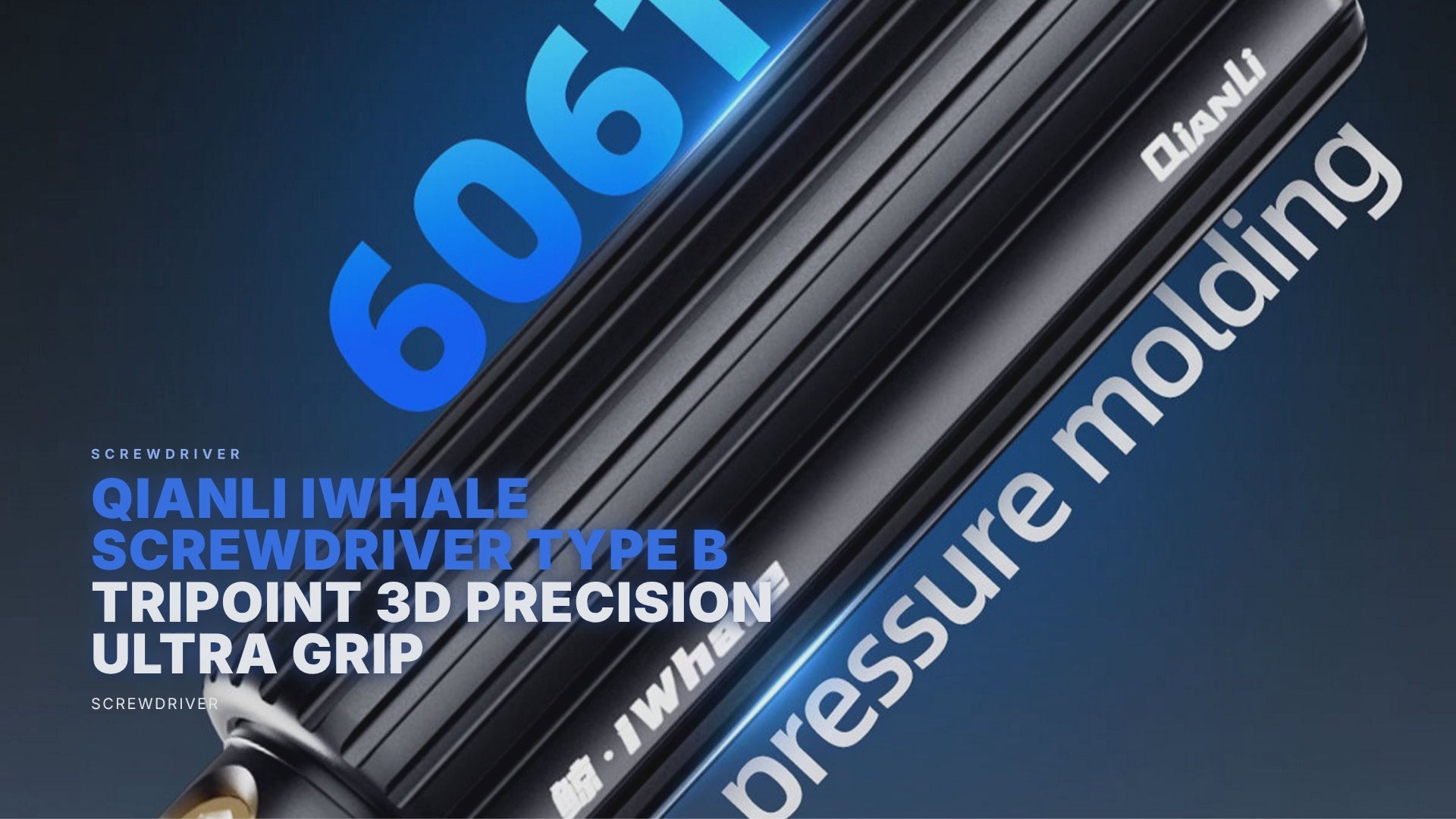 QianLi iWhale Screwdriver Type B Tripoint 3D Precision Ultra Grip Screwdriver FoneFunShop