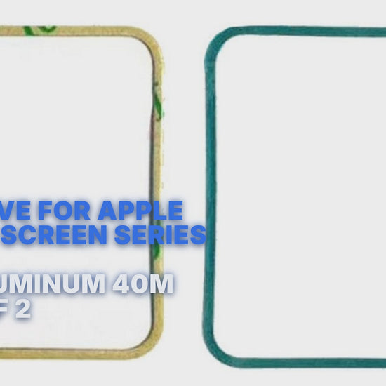 Adhesive For Apple Watch Screen Series SE GPS Aluminum 40m Pack of 2 Adhesive FoneFunShop