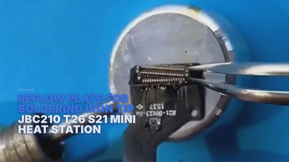 Reflow Plate For Soldering Iron Tip JBC210 T26 S21 Mini Heat Station Solder FoneFunShop