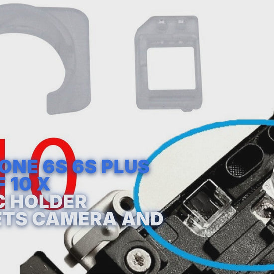 For iPhone 6S 6S Plus Pack of 10 x Plastic Holder Brackets Camera and Proximity Light Sensor Camera FoneFunShop