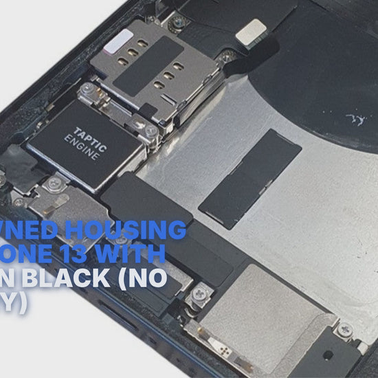 Pre-Owned Housing for iPhone 13 with Parts in Black (no battery) Housing FoneFunShop