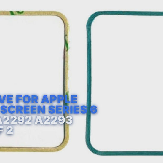 Adhesive For Apple Watch Screen Series 6 44mm A2292 A2293 Pack of 2 Adhesive FoneFunShop