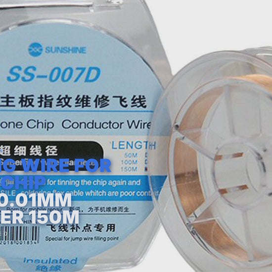 Bridging Wire For iPhone Chip Repair 0.01mm Diameter 150m FoneFunShop