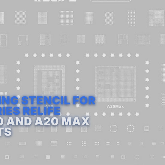 Reballing Stencil For IP18 Series Relife RL-044 For A20 and A20 Max Chipsets Stencil FoneFunShop