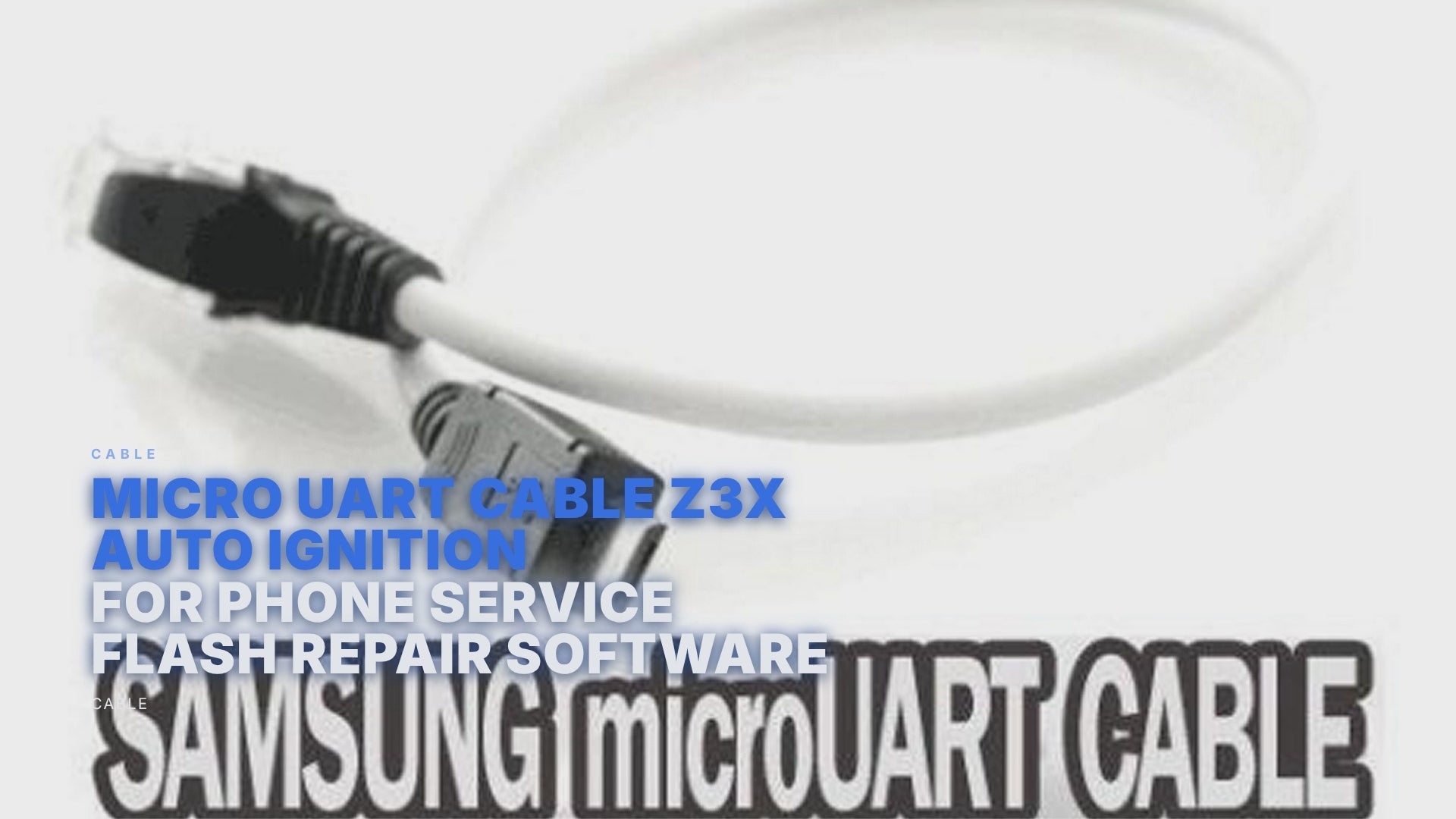 Micro UART Cable Z3X Auto Ignition For Phone Service Flash Repair Software Cable FoneFunShop