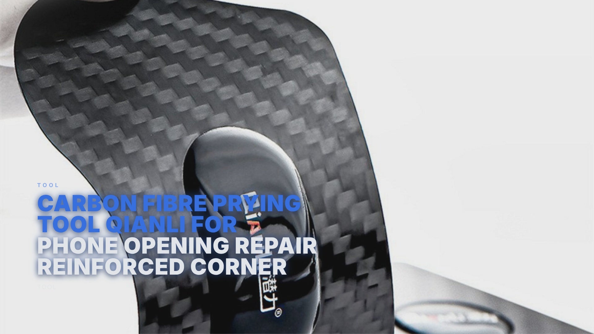 Carbon Fibre Prying Tool Qianli For Phone Opening Repair ReinForced Corner Shape Tool FoneFunShop