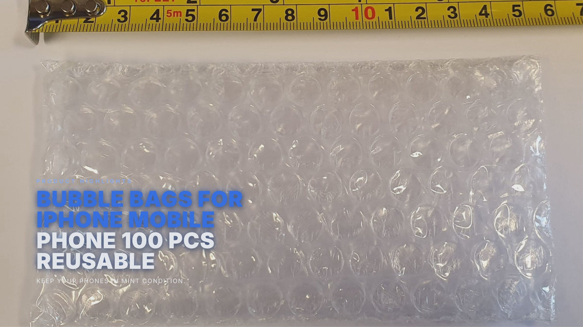 Bubble Bags For iPhone Mobile Phone 100 Pcs Reusable FoneFunShop