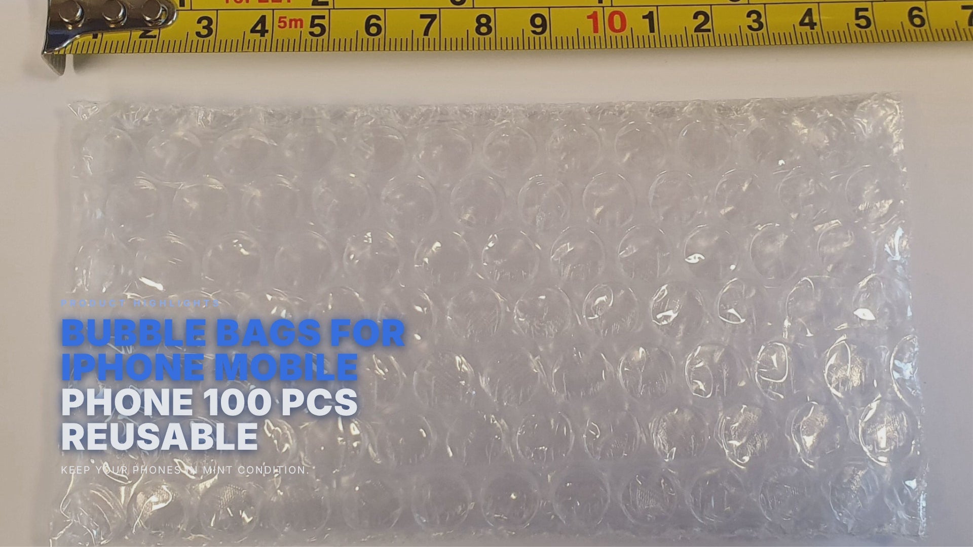 Bubble Bags For iPhone Mobile Phone 100 Pcs Reusable FoneFunShop