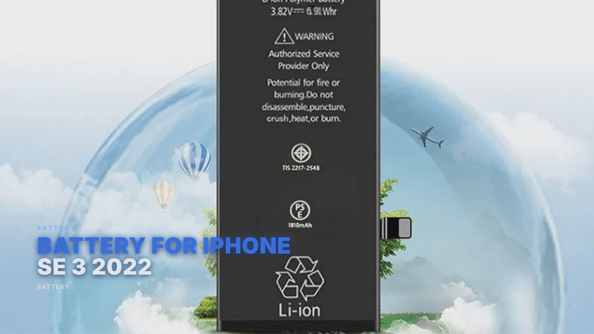 Battery For iPhone SE 3 2022 Battery FoneFunShop
