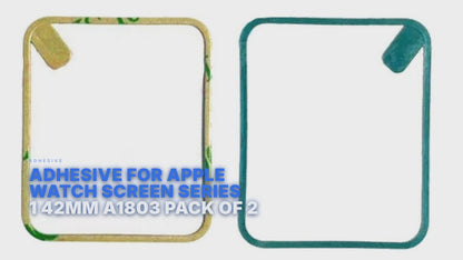 Adhesive For Apple Watch Screen Series 1 42mm A1803 Pack of 2 Adhesive FoneFunShop