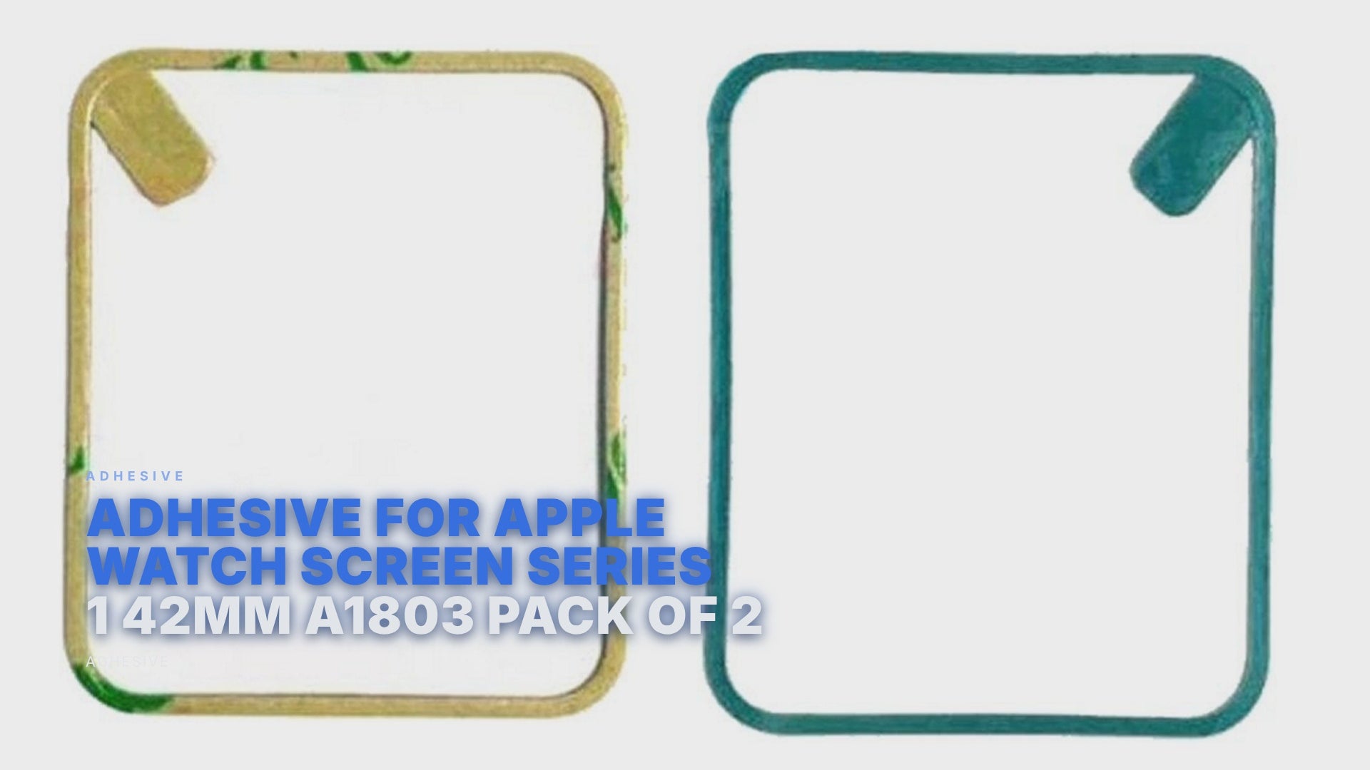 Adhesive For Apple Watch Screen Series 1 42mm A1803 Pack of 2 Adhesive FoneFunShop