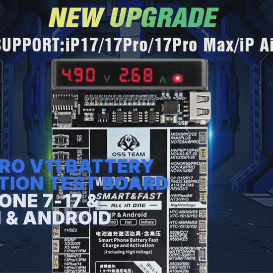 W209 Pro V11 Battery Activation Test Board For IPhone 7-17 & iWatch & Android Repair Tool FoneFunShop