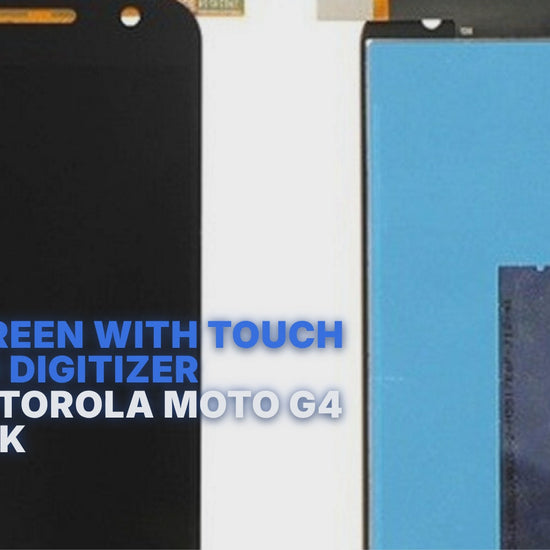 LCD Screen With Touch Screen Digitizer For Motorola Moto G4 in Black Screen FoneFunShop