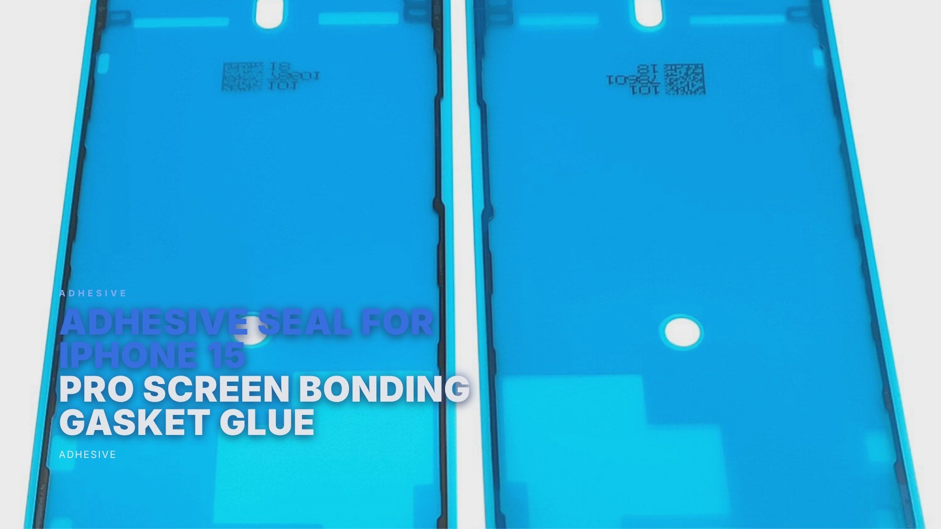 Adhesive Seal For iPhone 15 Pro Screen Bonding Gasket Glue Adhesive FoneFunShop