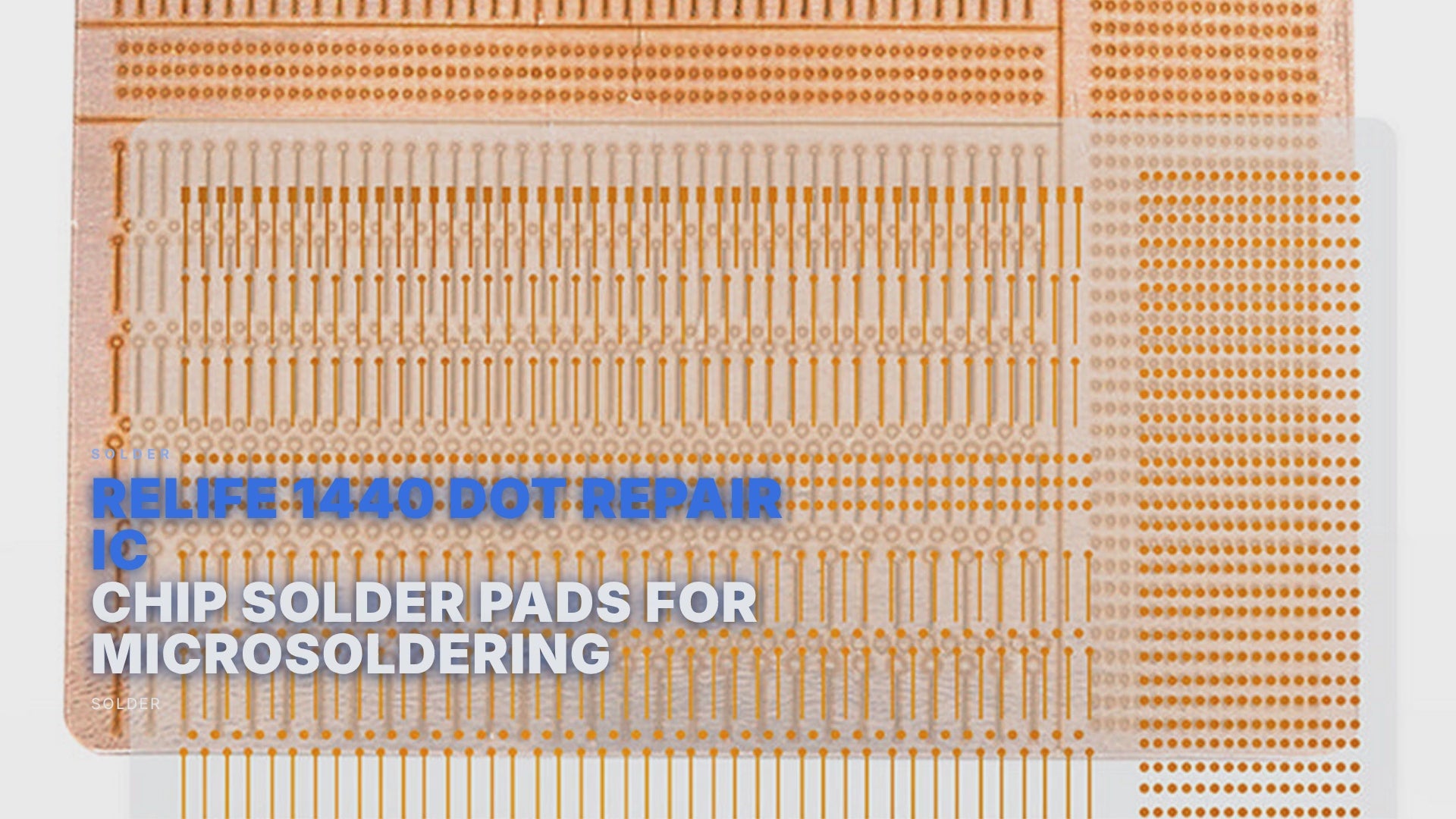 Relife 1440 Dot Repair IC Chip Solder Pads For Microsoldering Solder FoneFunShop