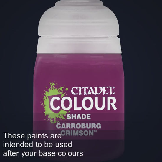 Citadel Shade: Carroburg Crimson Paint 18ml (24-13) Paint FoneFunShop