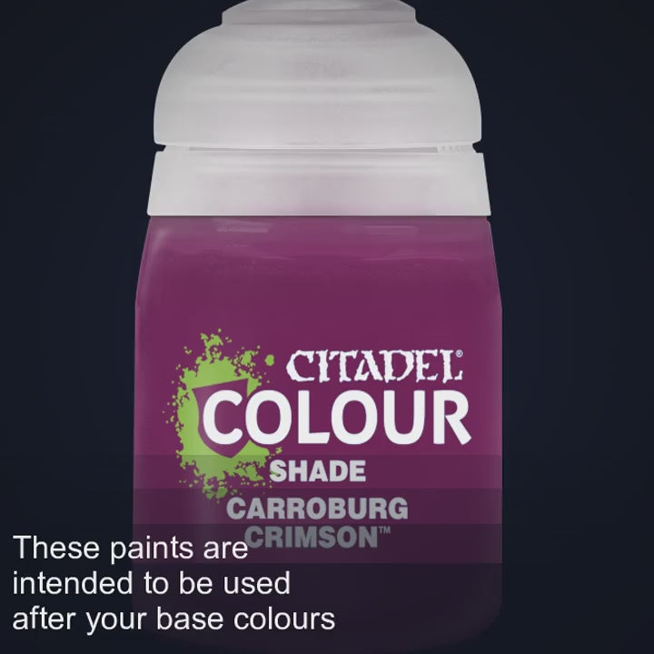 Citadel Shade: Carroburg Crimson Paint 18ml (24-13) Paint FoneFunShop