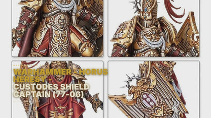 Warhammer - Horus Heresy - Custodes Shield Captain (77-06) Warhammer 40,000 FoneFunShop