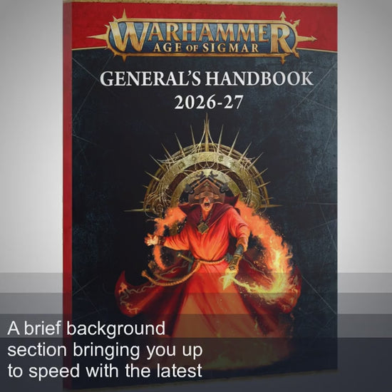 Warhammer Age of Sigmar - General's Handbook (English) (80-46) Book FoneFunShop