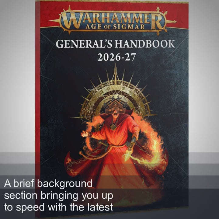 Warhammer Age of Sigmar - General's Handbook (English) (80-46) Book FoneFunShop