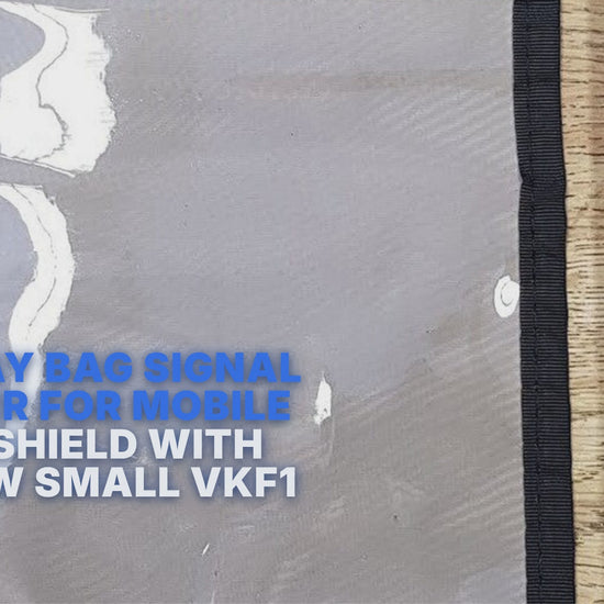 Faraday Bag Signal Blocker For Mobile Phone Shield With Window Small VKF1 Faraday FoneFunShop