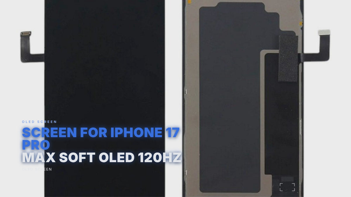 Screen For iPhone 17 Pro Max Soft OLED 120hz OLED Screen FoneFunShop