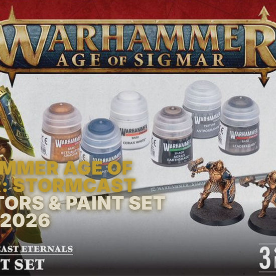 Warhammer Age of Sigmar: Stormcast Eternals - Vindictors & Paint Set (60-10) 2026 Edition Citadel Paints FoneFunShop