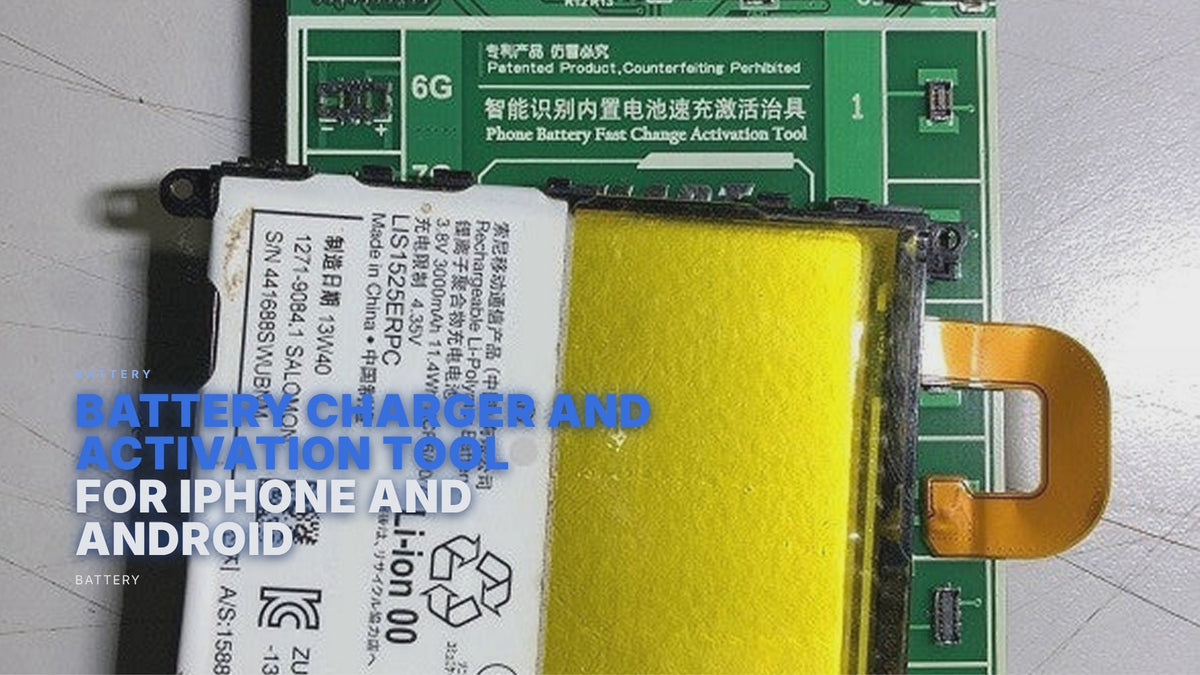 Battery Charger and Activation Tool For iPhone and Android Battery FoneFunShop
