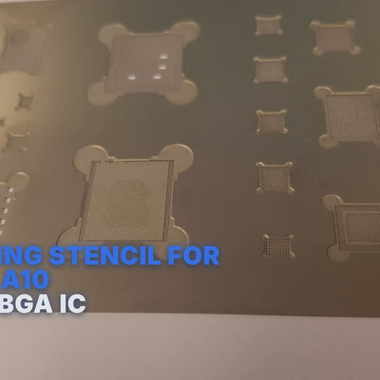 Reballing Stencil For iPhone A10 CPU 3D BGA IC Stencil FoneFunShop