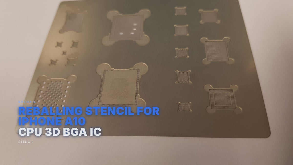 Reballing Stencil For iPhone A10 CPU 3D BGA IC Stencil FoneFunShop